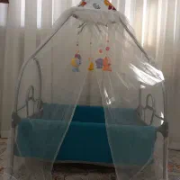 گهواره نو اسپورت دختر وپسر.پایه هم ثابت هم تاب دار|اسباب و اثاث بچه|اردبیل, |دیوار