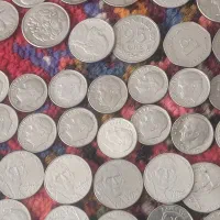 تعدادی پول نقره قدیمی|کلکسیون سکه، تمبر، اسکناس|تبریز, |دیوار