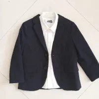کت بچگانه Zara،پیراهن H&Mوآستین کتاه لینن ۵تا۶ سال