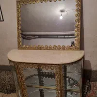 اینه ویترین برنجی برنز