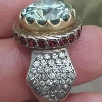 فروش انگشتر لوکس و تمام مخرج کاری الماس روسی