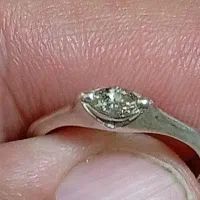 انگشتر نقره برلیان