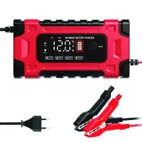 شارژر باتری هوشمند سواری وکامیون 10 آمپر12و24 ولت