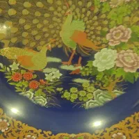 سینی مسی طرح شکارگاه تلفن سالم پشقاب جینی|کلکسیون اشیاء عتیقه|تهران, صد دستگاه|دیوار