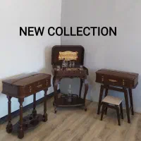 میز بار مدل چمدانی و آیینه کنسول|بوفه، ویترین، کنسول|هشتگرد, کوی بهروز|دیوار