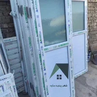 درب یو پی وی سی و پی وی سی دوجداره آماده|مصالح و تجهیزات ساختمان|ساوه, |دیوار