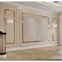 گچبری پیش ساخته پتینه کناف آینه دکوراتیو