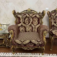 مبلمان ۹ نفره با میز ناهارخوری خوری ۶ نفره چوب راش|مبلمان خانگی و میز عسلی|فشم, |دیوار