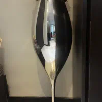 گلدان شیشه ای کروم