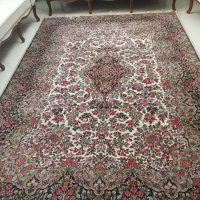 قالی دست بافت راوری|فرش|کرمان, |دیوار