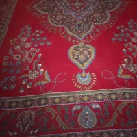 یک جفت فرش ۱۲متری زرشکی|فرش|نسیم‌شهر, |دیوار