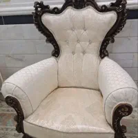 مبل سلطنتی 7نفره +کاور بسیار تمیز و در حد نو