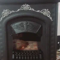 بخاری طرح شومینه بسیار تمیز|بخاری، هیتر، شومینه|بیرجند, |دیوار