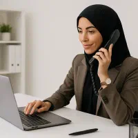 جذب منشی خانم و آقا در آژانس رازی