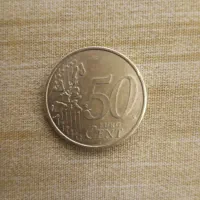 50 یورو سنت کلکسیونی قدیمی|کلکسیون سکه، تمبر، اسکناس|شهریار, رزکان|دیوار
