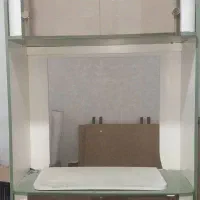 کمد بوفه شیشه ای