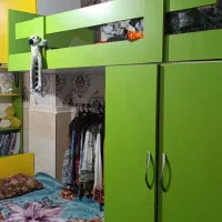 تخت خواب دوطبقه سرویس کامل|تخت و سرویس خواب|زاهدان, |دیوار