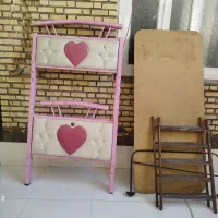 تخت دو طبقه بچه|تخت و سرویس خواب|شوشتر, |دیوار