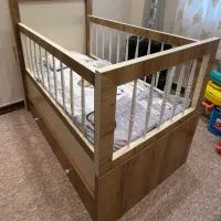 تخت نوزاد و کودک همراه تشک