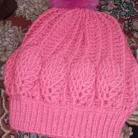 انواع بافت ، کلاه وشالگردن ،پاپوش زنانه کلاه تک