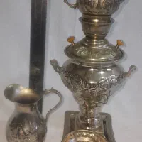 سماور دکوری ارتفاع ۳۴ سانت|کلکسیون اشیاء عتیقه|دورود, |دیوار