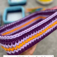 سبد تریکو فقط هزینه مواد|اسباب و اثاث بچه|زاهدان, |دیوار