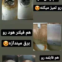 چربی زدا و گاز پاک کن قوی نانو آلمانی اصل|مواد شوینده و دستمال کاغذی|فردیس, شهرک شهید حسینی|دیوار