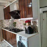 کابینت ملامین درجه +هود+سینگ+شیر الات