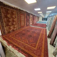 فرش ۹ متری طرح بلوچی ۵۰۶ سبز کد 394|فرش|مشهد, امیر المومنین|دیوار
