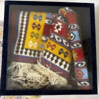 گلیم|گلیم، جاجیم، گبه|شیراز, زرهی|دیوار