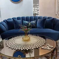 رومیزی چرم اکلیلی و مخمل شانل|پرده، رانر، رومیزی|تهران, شیخ هادی|دیوار