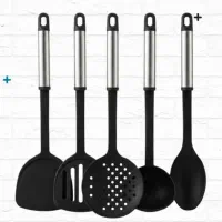 سرویس کفگیر و ملاقه 5 پارچه مدل KitchenMate