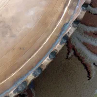 سینی بزرگ مسی وسماور ورشو|کلکسیون اشیاء عتیقه|بروجرد, |دیوار