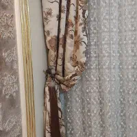 پرده پذیرایی اشرافی درباری سوپر لاکچری