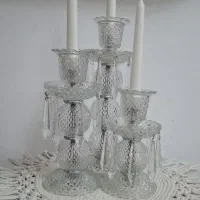 سه عدد جاشمعی باکارات نو نو