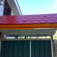 اجرای شیروانی.آردواز.پوشش سقف.اجرا کینگستون.آلاچیق