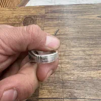 انگشتر موزانایت الماس. روس