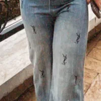 شلوار جین نو سایز تا ۴۲ اندازست مدل واید خارجی|لباس|تهران, تجریش|دیوار