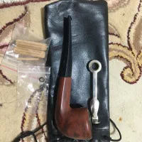 پیپ قدیمی کلسیونی با قاشق|کلکسیون اشیاء عتیقه|ساری, |دیوار