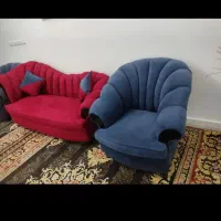 مبل۷نفره|مبلمان خانگی و میز عسلی|قم, شهرک امام حسن|دیوار