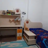 سرویس خواب و میزتحریر جنس ترک|تخت و سرویس خواب|بیجار, |دیوار