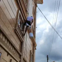 پیچ رولپلاک سنگ نما عایق اب بندی پشت بام نانو راپل|خدمات پیشه و مهارت|رشت, معلم|دیوار