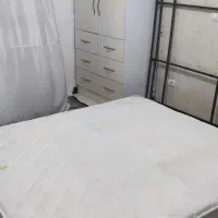 فریم تخت تاشو باتشک دونفره رویال طبی