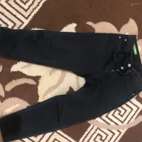 شلوار لی مام فیتZARA زغالی سایز 31