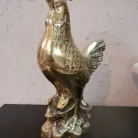 مجسمه خروس برنجی