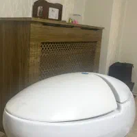 توالت فرنگی کارکرده سالم بسیار مناسب افراد چاق