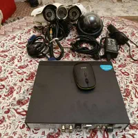 دستگاه DVR به همراه ۴ عدد دوربین