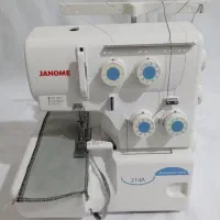 چرخ خیاطی ژانومه 214 سردوز بسیار تمیز