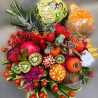 دیزاین ومیوه ارایی|خدمات پذیرایی، مراسم|قم, باغ شریفی|دیوار