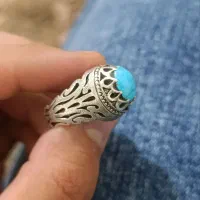 انگشتر نقره فیروزه اصلی